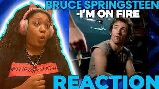 BRUCE SPRINGSTEEN  IM ON FIRE REACTION [upl. by Amalbergas]