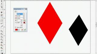 FlexiSIGN Pro 81 Tutorial  Creating a Diamond [upl. by Germin]