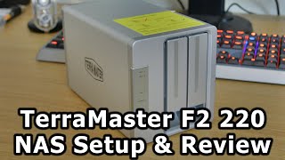 Terramaster F2 220 NAS Setup amp Review [upl. by Gupta404]