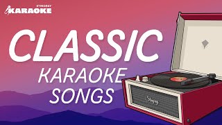 CLASSIC KARAOKE HITS WITH LYRICS FEAT OASIS MADONNA amp MORE [upl. by Calmas]