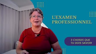 Comment est conçu ton examen professionnel [upl. by Rehc]