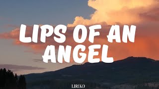 Hinder  Lips Of An Angel lyrics [upl. by Cooperman280]