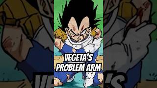 Why Vegeta ALWAYS Holds his Left Arm dragonball dbz goku [upl. by Nassir]