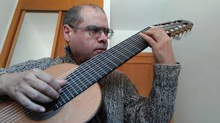 Exercise in E major by Ramón León Egea 10 String Guitar Method [upl. by Kremer]