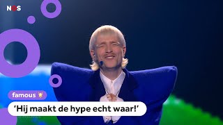 Joost Klein is door naar de finale [upl. by Ailasor114]