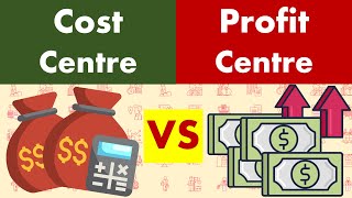 Differences between Cost Centre and Profit Centre [upl. by Ymerrej]