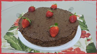 Bolo de Chocolate com Cobertura de Ovomaltine [upl. by Siari]