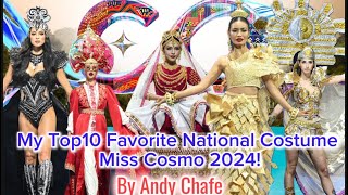 My Top 10 Favourites of Miss Cosmo’s National Costume 2024 [upl. by Diva]