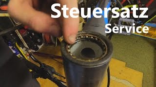 Steuersatzservice  Steuersatz neu einfetten neues Video verfügbar [upl. by Eittel85]