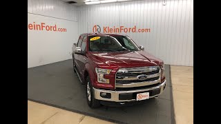 2016 Ford F150 Lariat WI Winneconne Oshkosh Appleton Fond du Loc Neenah [upl. by Atinaej]