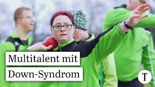 DownSyndrom Tamara Röske 28 ist Model Schauspielerin und Sportlerin weltdownsyndromtag [upl. by Fazeli]