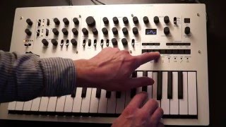 Korg Minilog PlugInGuru Quicke Tour [upl. by Elleira]