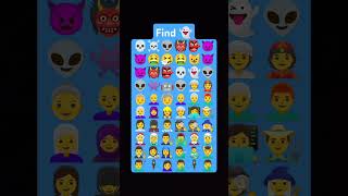 find this canyoufind emoji canyoufindthem emojichallenge findthem funny art [upl. by Berardo]