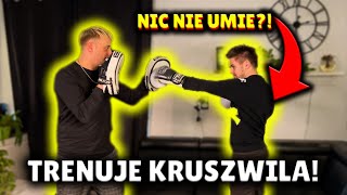 TRENUJE KRUSZWILA DO WALKI z KAMERZYSTĄ Prime Show [upl. by Ilehs826]