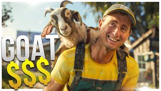 GOAT MONEY with Two New Mods Makes Farming a Breeze  Farming Simulator 25 [upl. by Rafaelof]