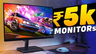 2024s Finest Monitors Under 5000 💥 Monitor Under 6000 💥 Best Gaming Monitor Under 5000 💥 2024 [upl. by Curzon]