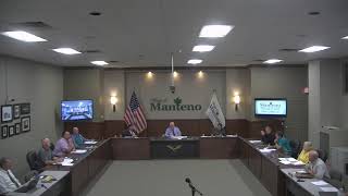 Manteno Village Board Meeting October 7 2024 [upl. by Vento958]