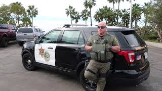 PLAYING MUSIC IN A SHERIFF PATROL CAR SHOULDNT BE ALLOWED 1ST AMENDMENT AUDIT [upl. by Aikkan]