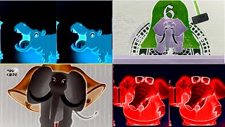 HICKORY DICKORY DOCK THE HIPPO AND ELEPHANT CRASH THE CLOCKPREVIEW 2 EFFECTS [upl. by Eniowtna]