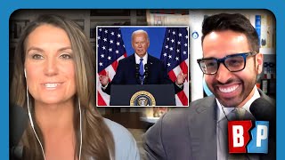 Krystal amp Saagar REACT Biden Calls TRUMP VP In CONFUSED Presser [upl. by Tania]