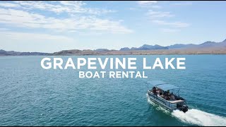 DFW Boat Charters  Grapevine Lake Boat Rental [upl. by Ahsitaf]