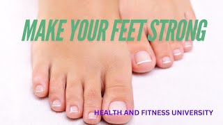 Make Your Feet Strong • Fitness• Health• Exercise• Workout• Home workouts• Gym training [upl. by Chaunce301]