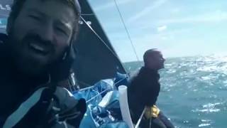 Update 1 Imerys racing in the Rolex Fastnet Race [upl. by Hameean]