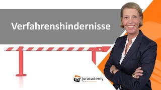 Verfahrenshindernisse ► juracademyde [upl. by Egidius191]