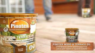 Нанесения масла Pinotex Terrace amp Wood Oil [upl. by Friedberg273]