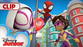 Rhino Tricks the Toothy Fairy 🦷  Marvels Spidey and his Amazing Friends  disneyjr [upl. by Eylrac]