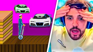 CORRE O TE ATROPELLO EN HAPPY WHEELS [upl. by Esihcoc]