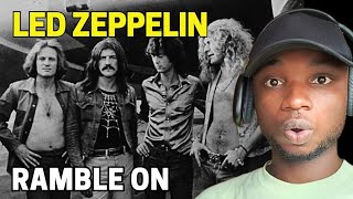 FIRST TIME HEARING LED ZEPPELIN  Ramble On  REACTION [upl. by Dlorej]