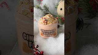 gingerbread frosting 🍪 butter slime ⋆｡˚❆˚ fireflyslimecom christmasslime slime [upl. by Trillby]