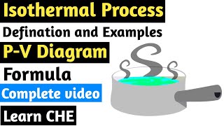 What is an Isothermal Process  Examples PVT Relation for Isothermal Process  Thermodynamics [upl. by Raffo765]