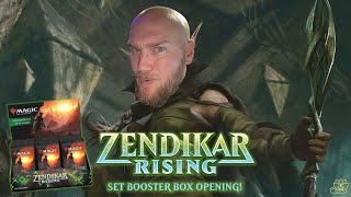 Zendikar Rising Set Booster Box Opening  THE LIST [upl. by Anastos]