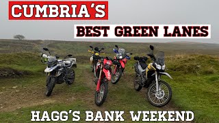 Riding the best green lanes Cumbria has to offer Hagg’s Bank reunion weekend On my Honda CRF300L [upl. by Sivla]