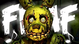 NateWantsToBattle Salvaged FNaF LYRIC VIDEO FNaF Song [upl. by Veneaux]