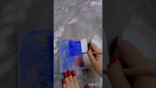 How to use gesso  How to apply gesso gesso use art apply [upl. by Odlopoel]