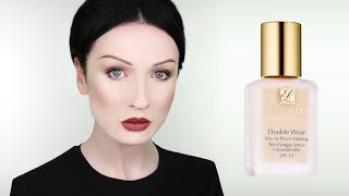 THE PALEST SHADE  Estee Lauder Double Wear Foundation Review  JOHN MACLEAN [upl. by Buff]