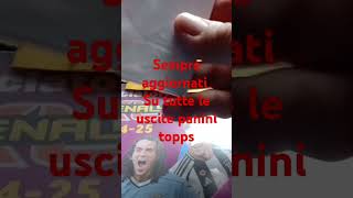 Unboxing card autografy Milan Inter card rara TOPPS Champions League ADRENALYN bustina 202425 gol [upl. by Ignaz]