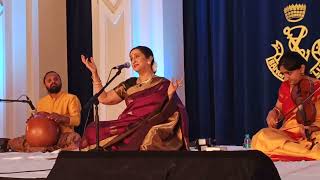 Bhaktha Jana Vatsale by Padmashri Awardee Sangita Kalanidhi Aruna Sairam  Bangalore Club Concert [upl. by Ielirol]