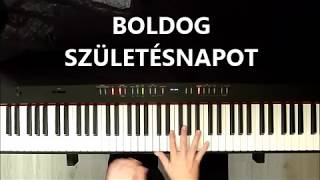 Boldog születésnapot – Halász Judit zongora feldolgozás [upl. by Lorens]