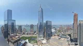 Official 11 Year TimeLapse Movie of One World Trade Center [upl. by Naivaj]