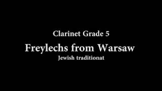 Freylechs from Warsaw for Clarinet [upl. by Nicks159]