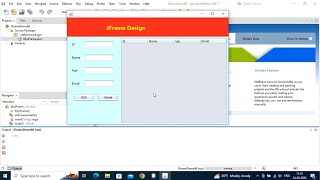 How to Design JFrame Using Netbeans 17  Netbeans Jframe Tutorial [upl. by Anohs939]