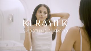 Smoothing Shampoo for Frizzy Hair  KERASILK [upl. by Natsirt]