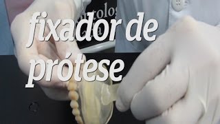 Saúde da boca fixador de prótese [upl. by Ainoek]