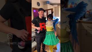 Halloween ChattyChatot style2024 let’s go halloween chatot teamrocket pokemon pokemoncosplay [upl. by Janice]