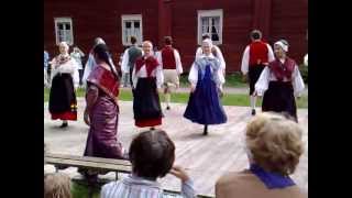 Folk dance  Seurasaari  Fölisön Helsinki  Helsingfors Finland 1262007 [upl. by Haropizt]