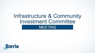 Infrastructure and Community Investment Committee  November 13 2024 [upl. by Iliam718]